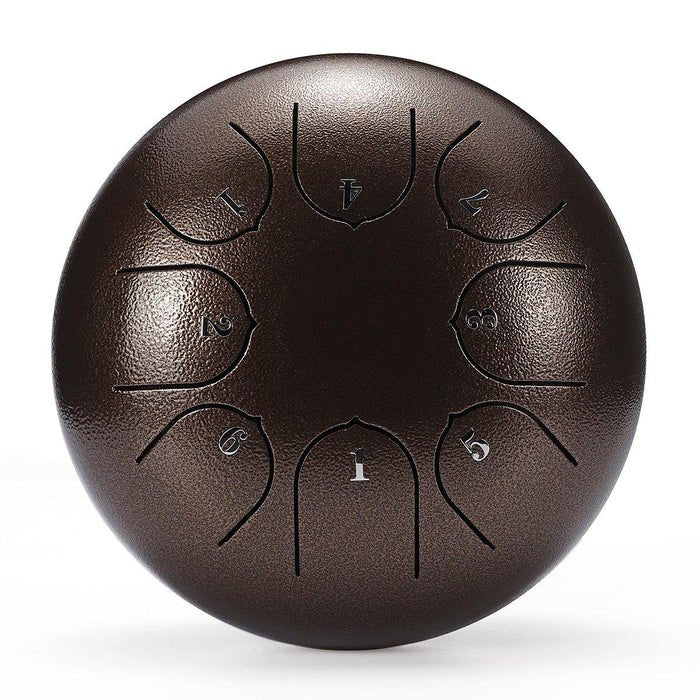 Steel Tongue Drum - 6 Inch 8 Notes G Tune
